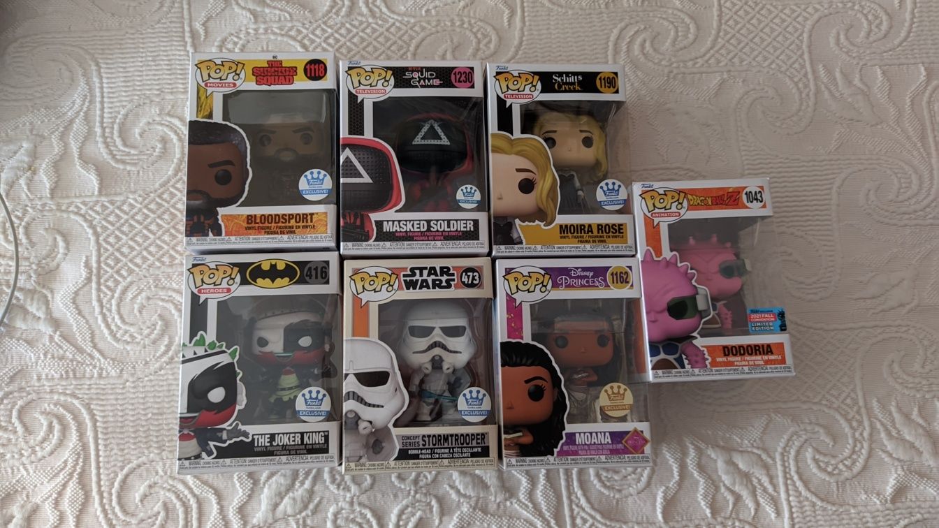 Vários Funko Pops