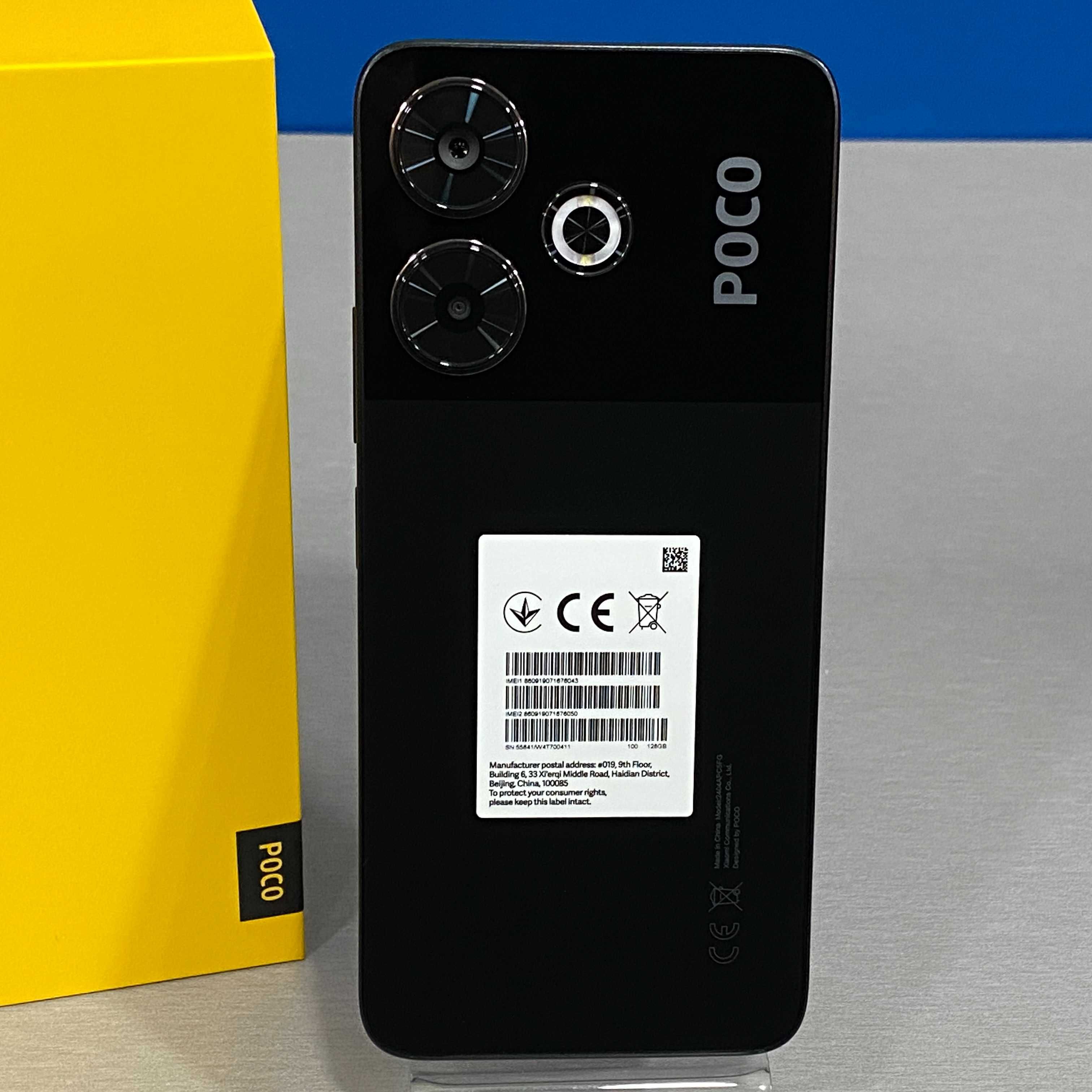 Xiaomi Poco M6 (6GB/128GB) - Black - SELADO - 3 ANOS DE GARANTIA