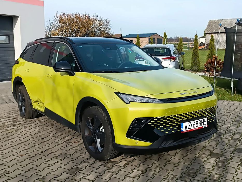 BAIC 5 Baic Beijing 5 Salon Polska Max opcja 11tys km Uszkodzony