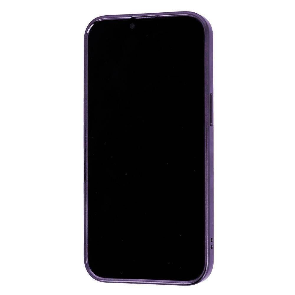 Etui do iPhone 15 Pro MagSafe Case z osłoną aparatu fioletowe