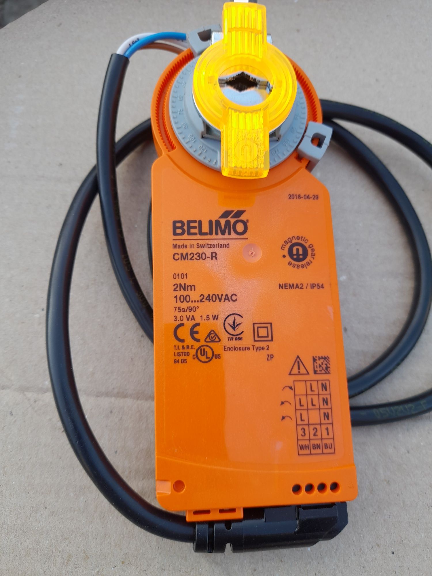 Продам привод Belimo CMR-230R