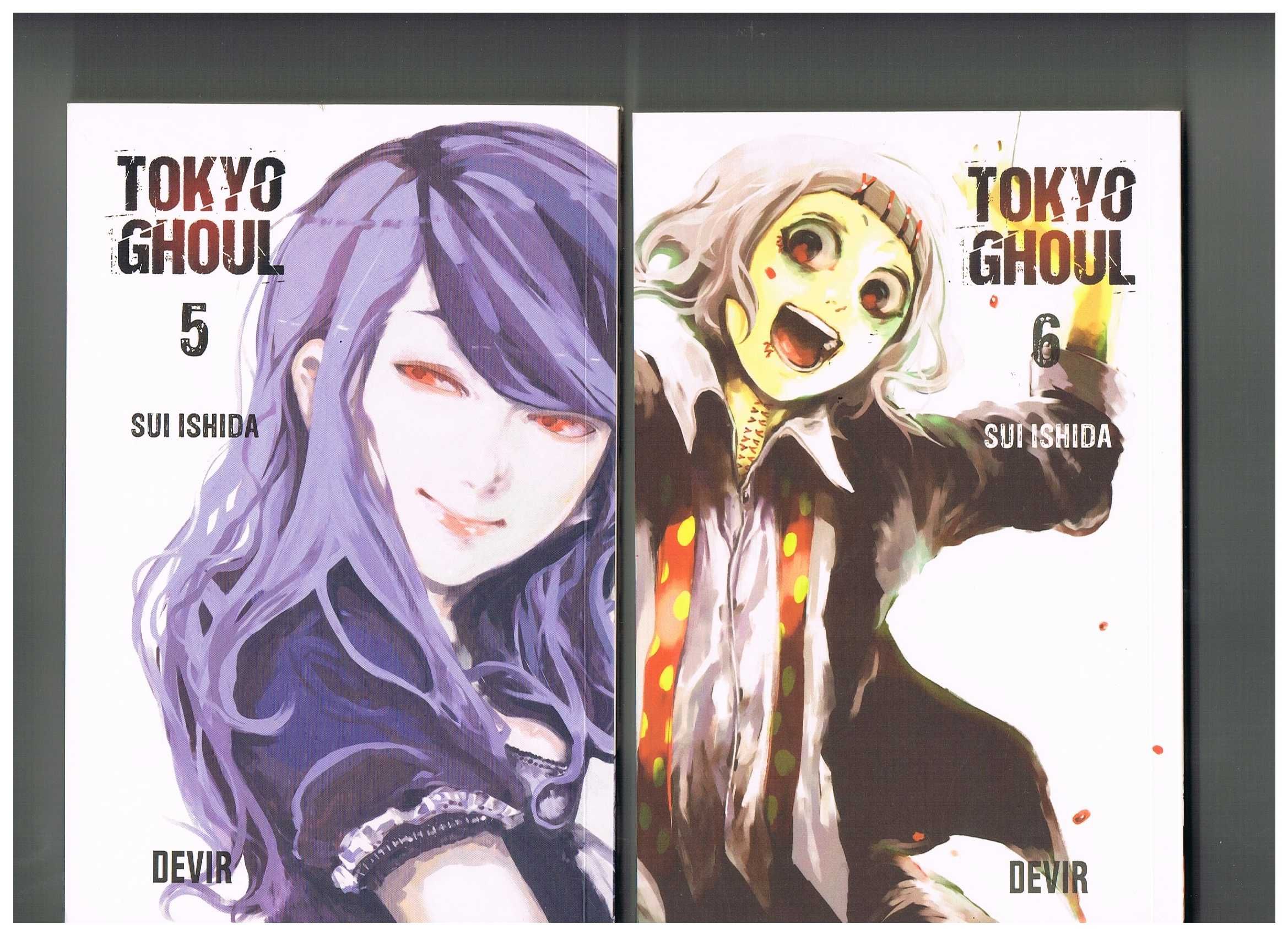 livros de B.D. Manga Tokyo Ghoul, Knights, FullMetal