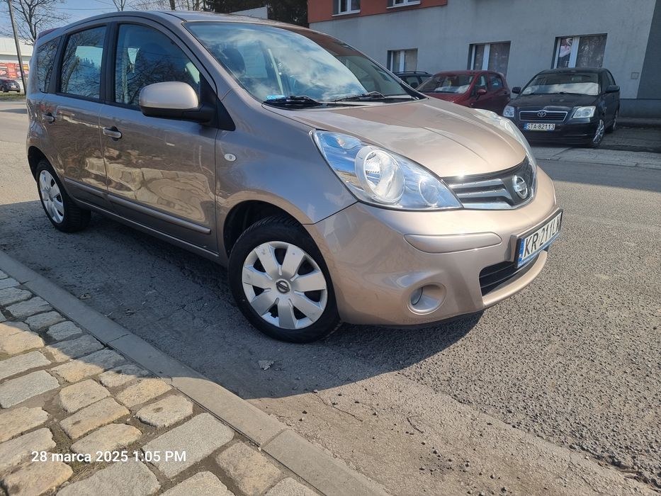 Nissan Note Accenta Salon Polska Klimatyzacja Po dużym serwisie