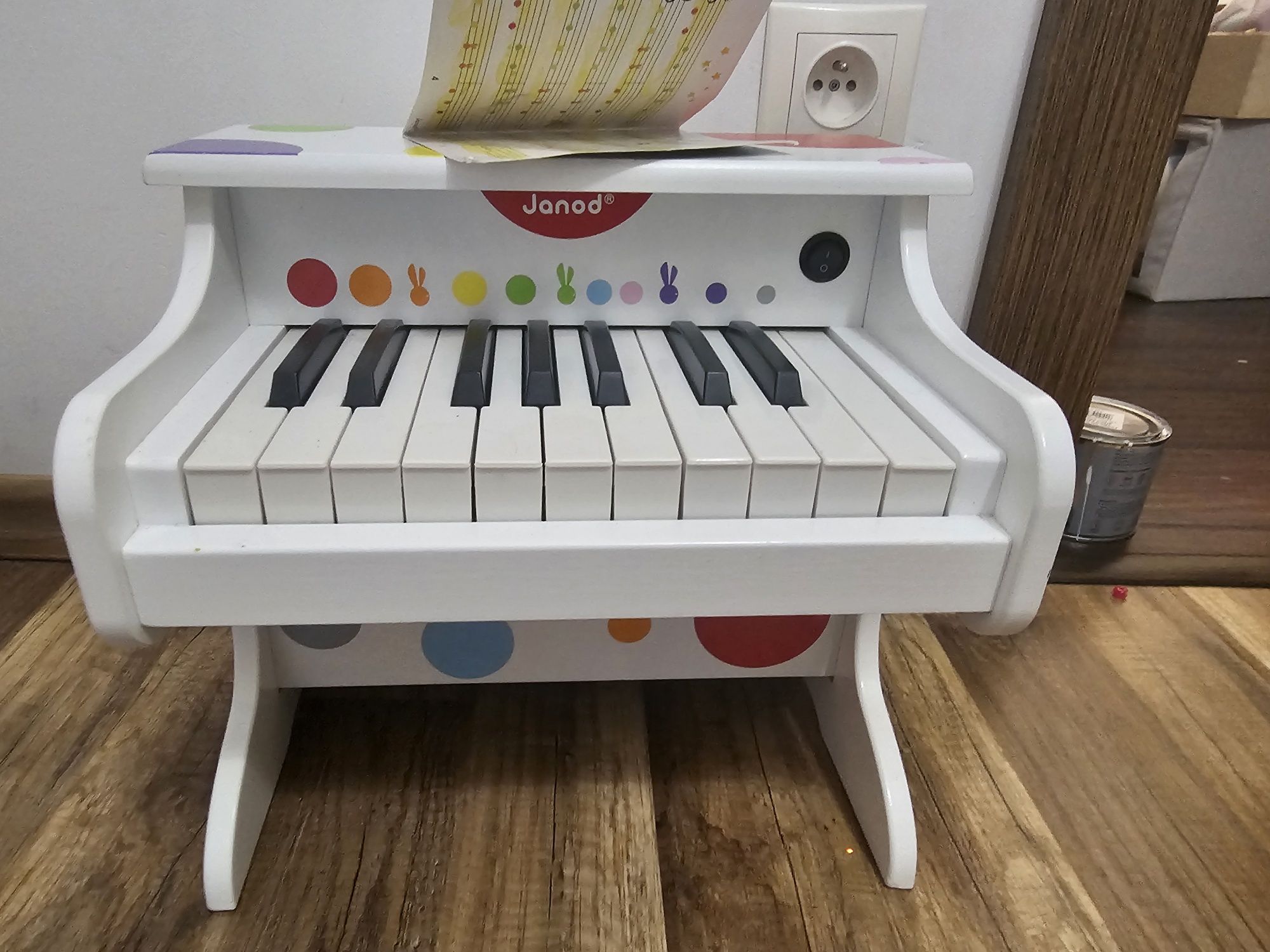 Pianino drewniane Janod