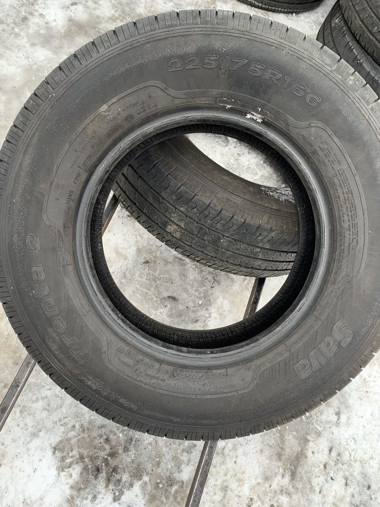 Шини 225/75 R16C Sava 6мм 2020рік 225 75 16С