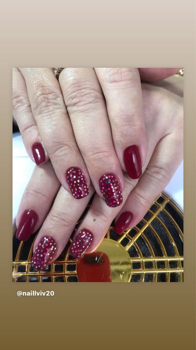 Гель лак, нарощення