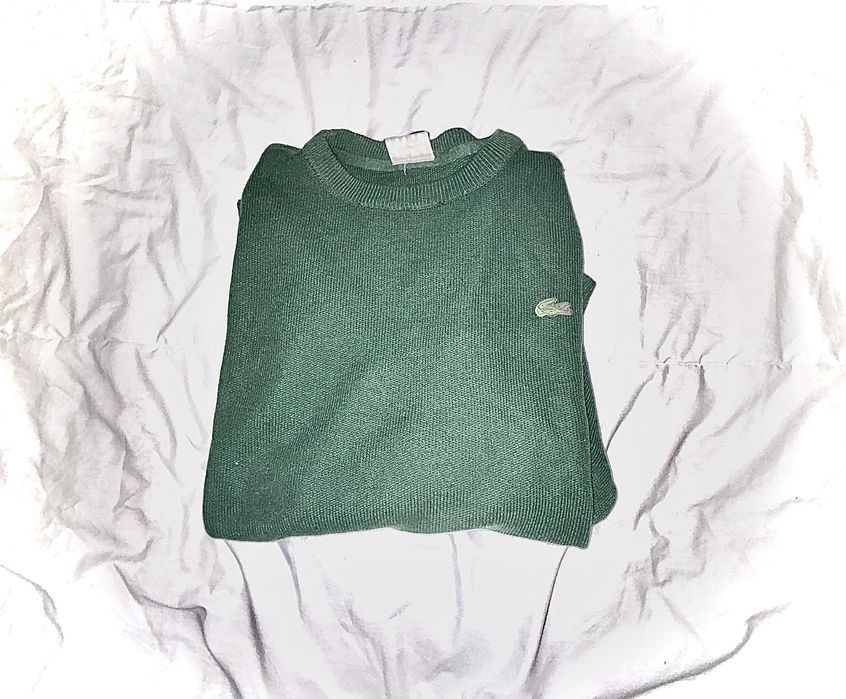 Camisola Lacoste vintage verde escura”