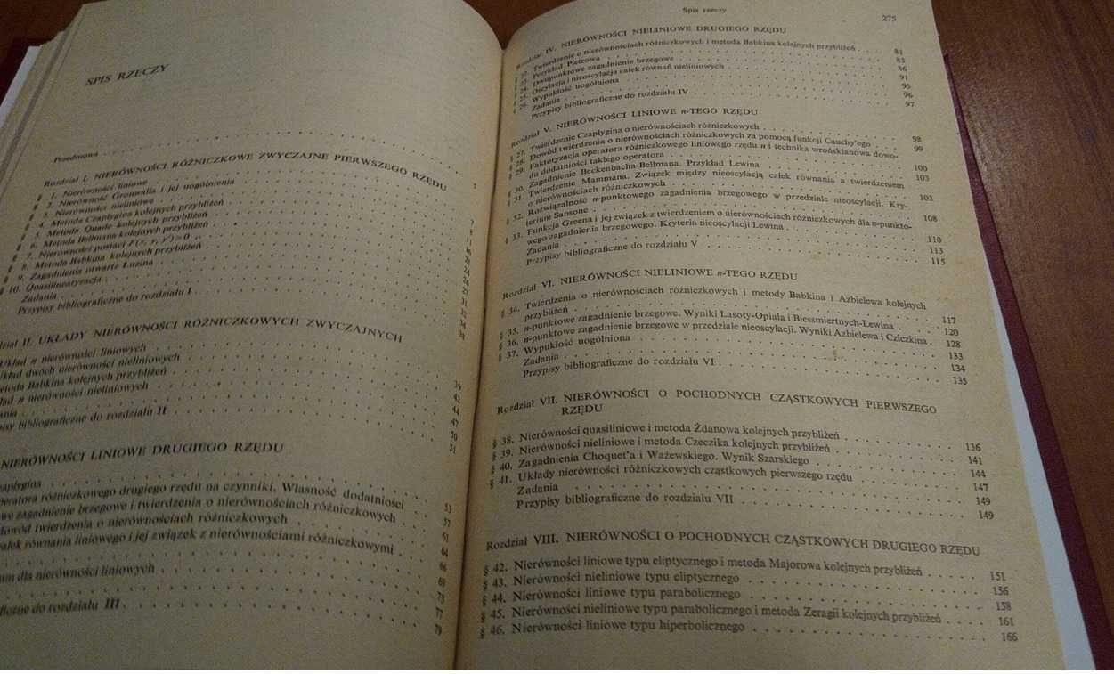 Elementy nierówności różniczkowych / Rościsław Rabczuk twarda