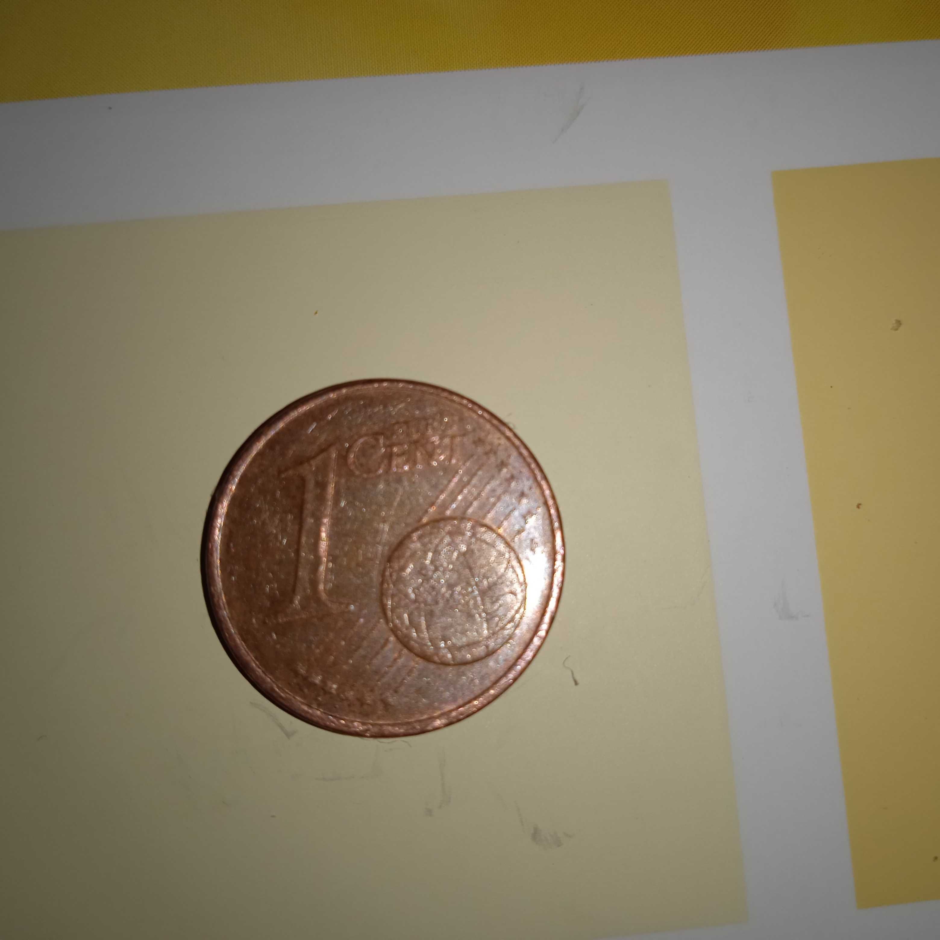 Vendo moeda de 1 centimo do ano 2002