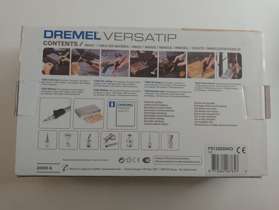 Lutownica gazowa Dremel 2000-6 wypalarka
