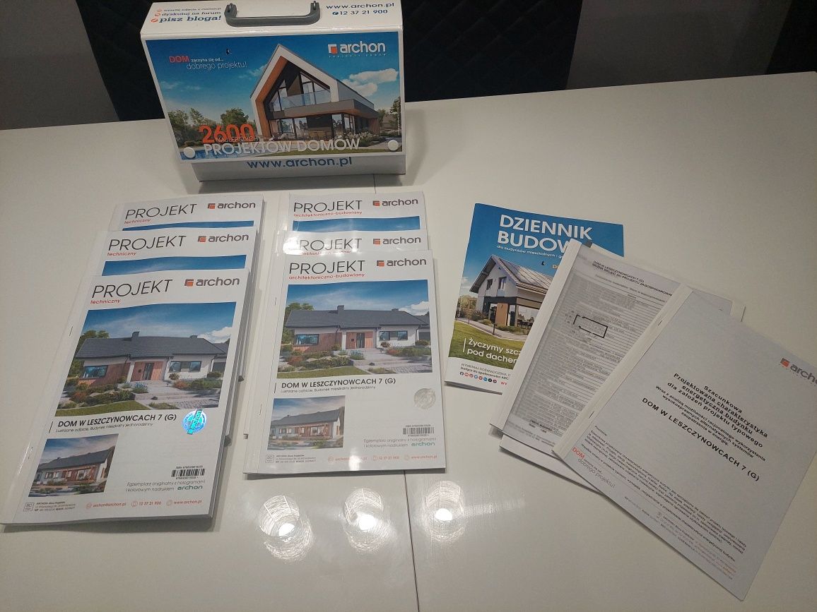 Projekt domu w leszczynowcach 7 z garażem