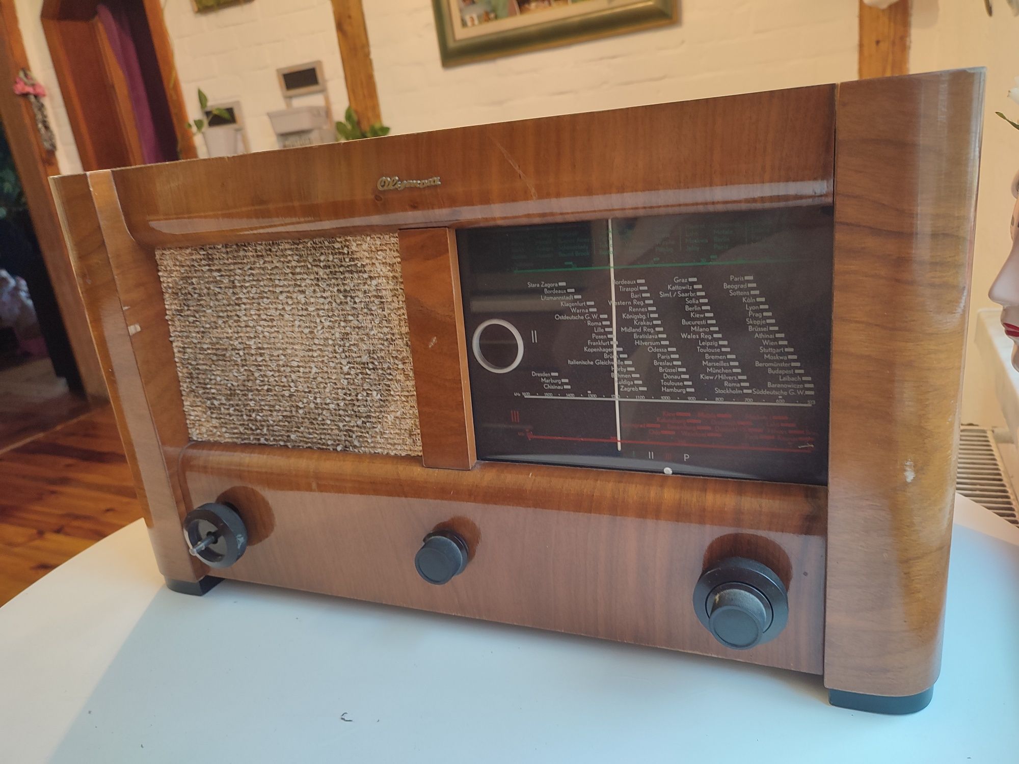 Olympia 423 GWK radio lampowe Stolica Graetz Radmor