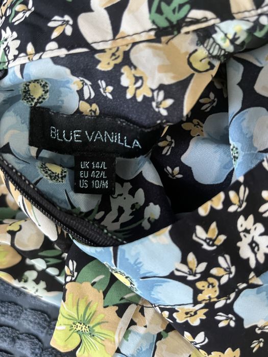 Blue vanilla sukienka kwiaty roz.42