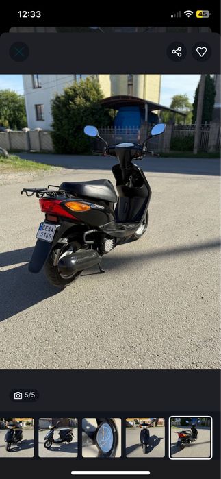 Yamaha Jog SA36, 50 кубів — доглянутий, на обліку