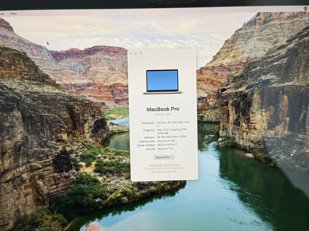 Macbook 2019 Touch Bar