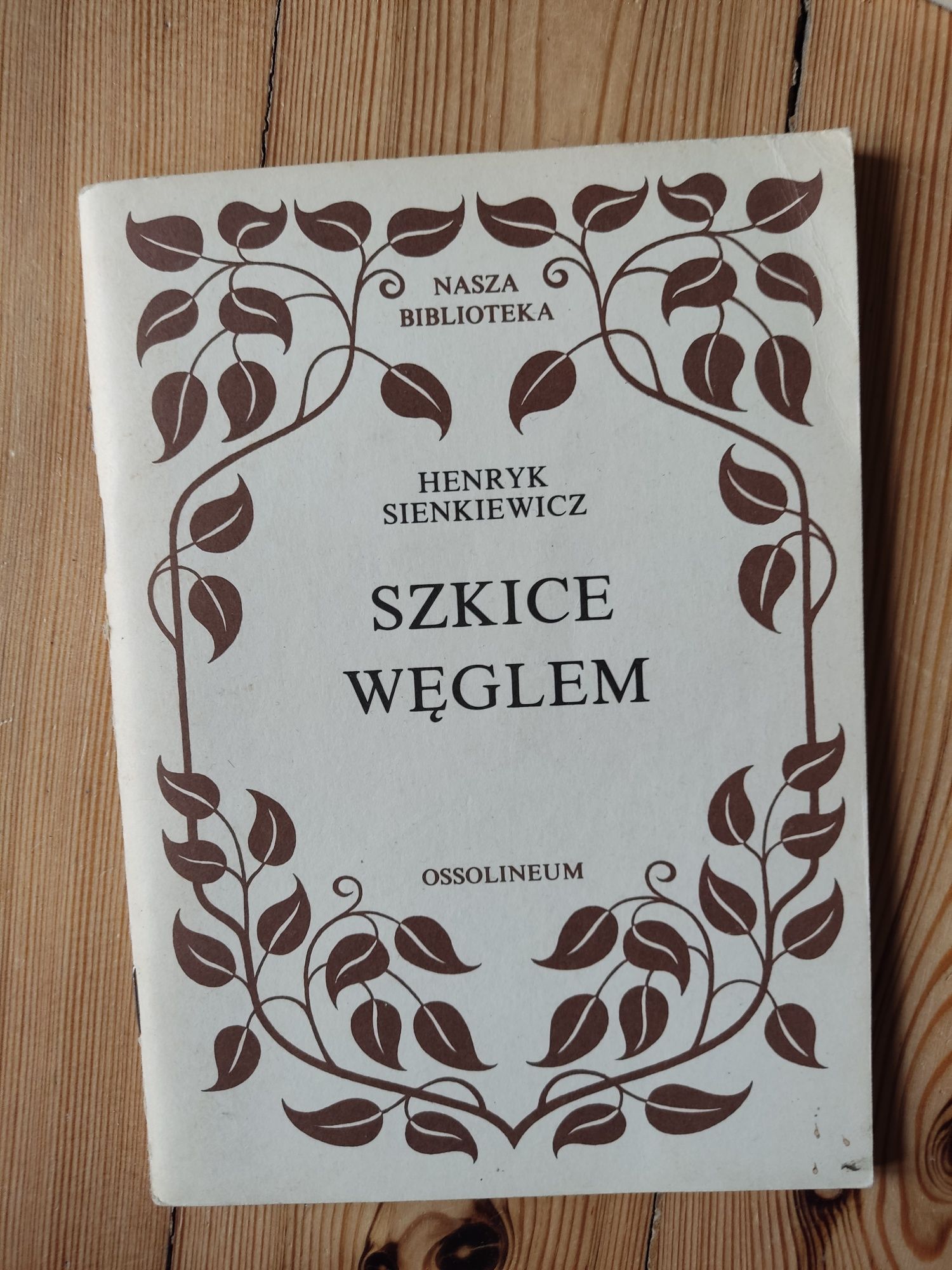Szkice węglem Henryk Sienkiewicz