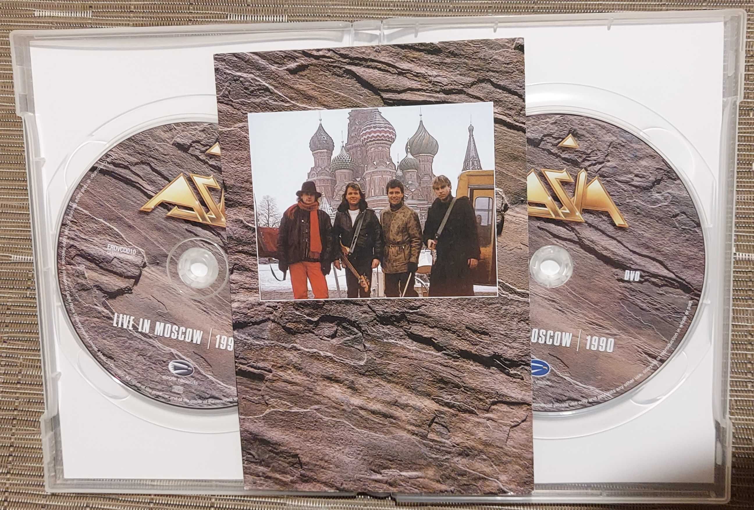 AZIA wspaniałe koncerty DVD i CD z 1990 i 2001r.