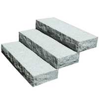 Stopień / Blok granitowy G603 New Bianco Cristal 130x35x15 cm