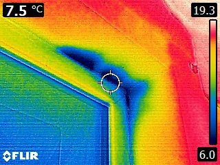 Badania kamerą termowizyjną, termowizja, wykrywanie awarii wycieków