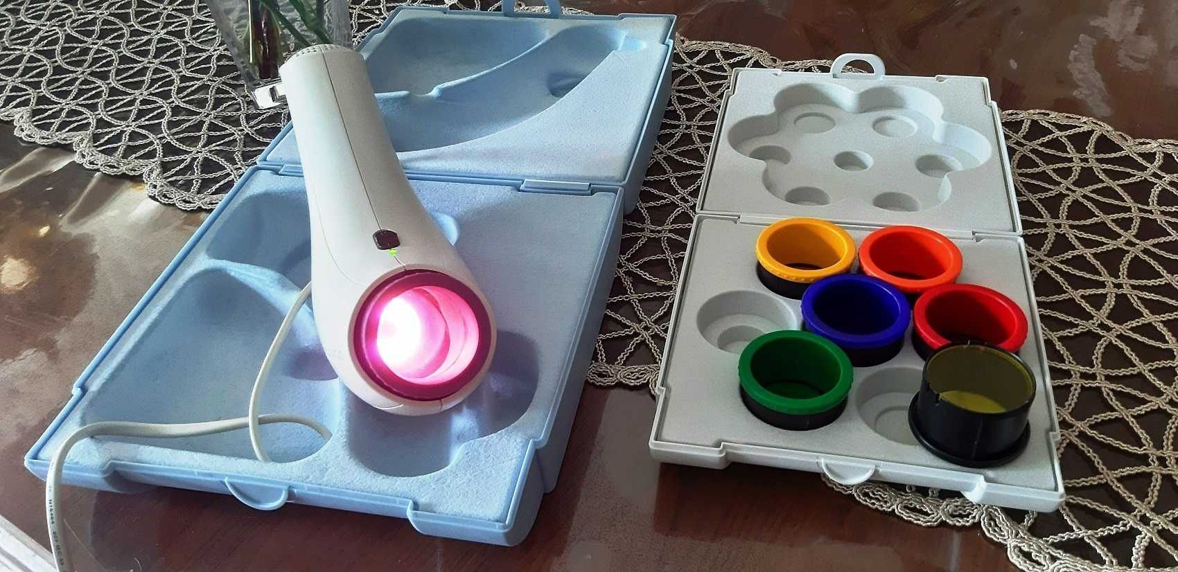 Lampa medyczna Bioptron Compact III Zepter z koloroterapią 6szt