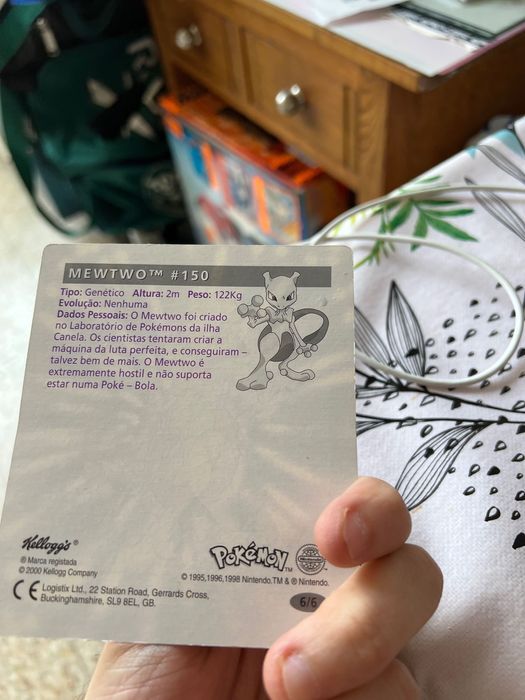 Metwo kellogs holograma pokemon