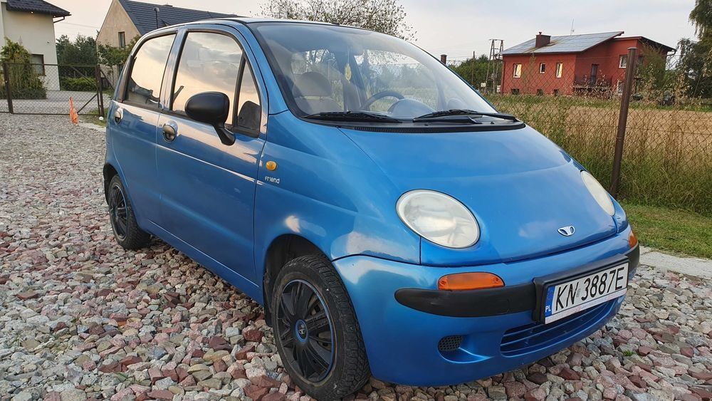 Daewoo Matiz GAZ w dobrym stanie długie opłaty do 2026 LPG do 2035
