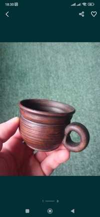 Чашка глиняная для декора