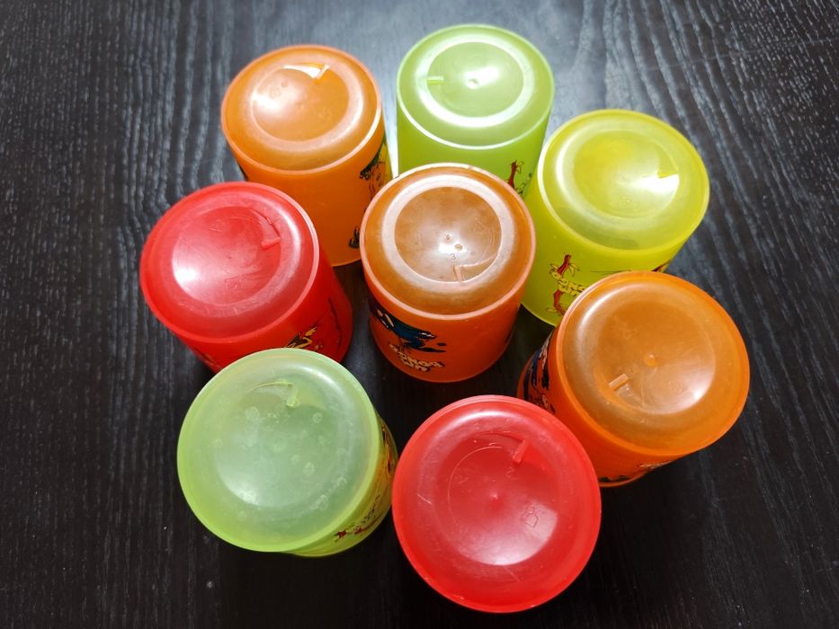 Lote de 8 Copos para Criança - Um Bongo (Novos - 25 cl)