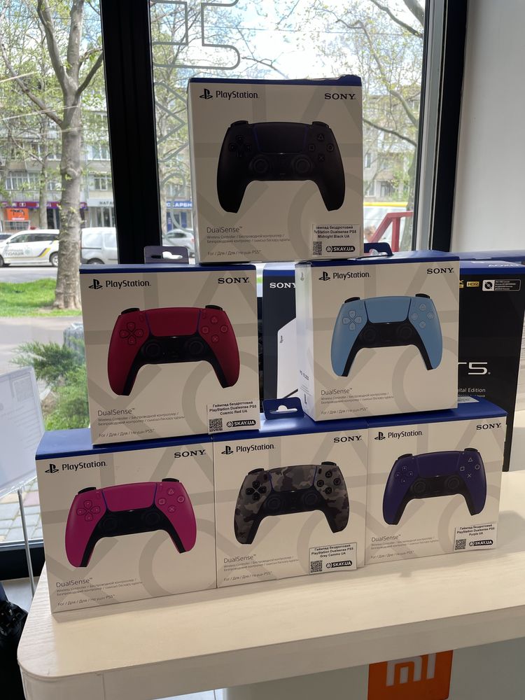 НОВА Sony Playstation 5/джойстик Dualsense5/бездротова зарядна станція