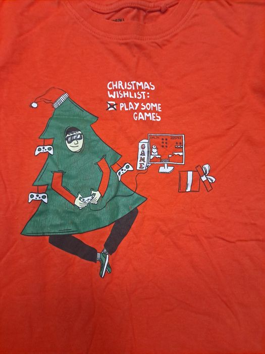 Koszulka dziecieca z motywem swiatecznym