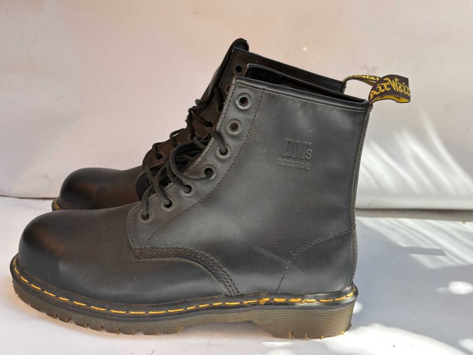 Шкіряні черевики чоботи dr. martens industrial boots 28см