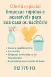 Limpezas e remoção de bolor