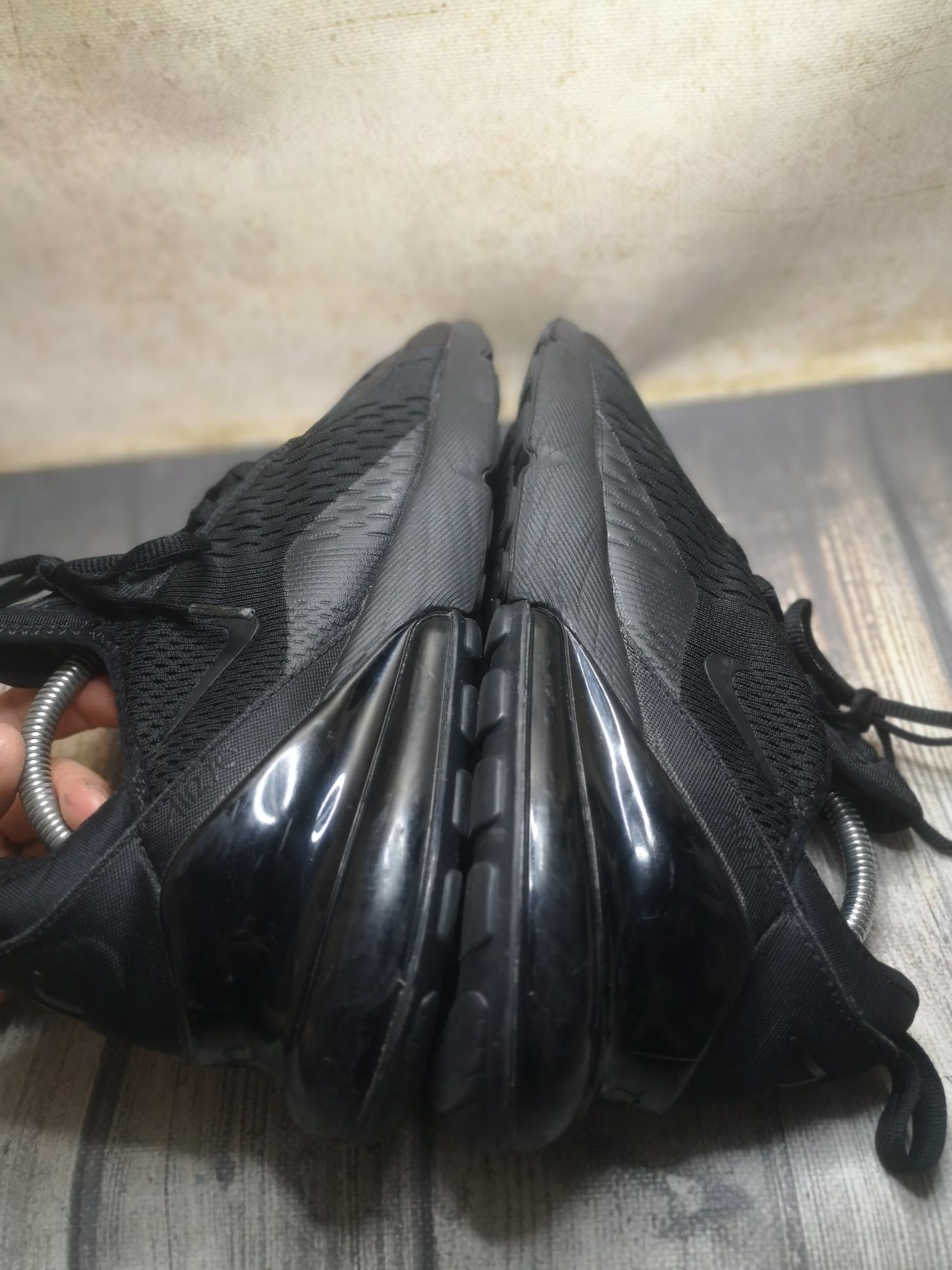 Buty Nike Air Max 270 Triple Black r42,5 / force / Dunk / jordan