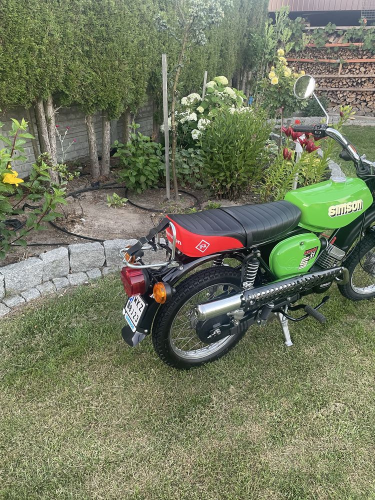 Sprzedam Simsona S51 Enduro 60 cm3 84r 4 biegi Simson 50 motorower