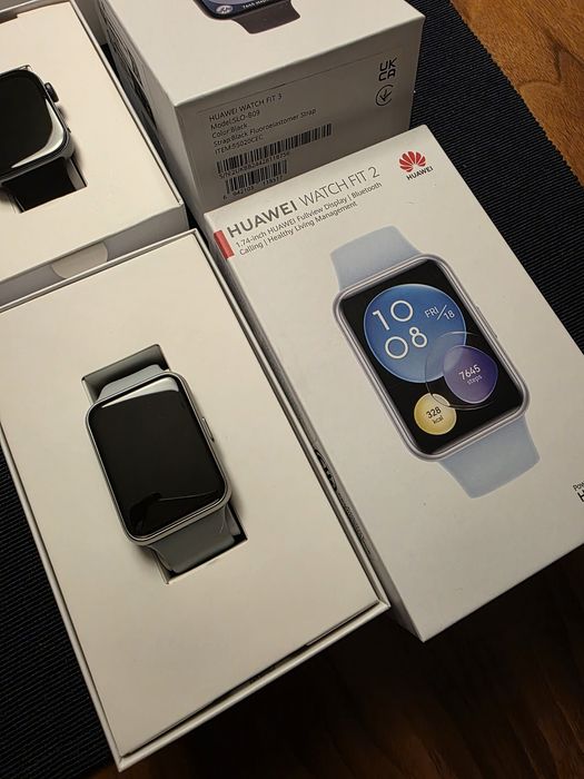 Huawei Watch GT 4, Fit 3 e 2 NOVOS. Troca/retoma. Fatura, garantia