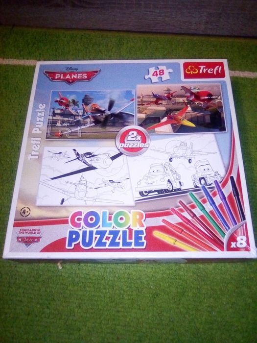 Trefl puzzle samoloty