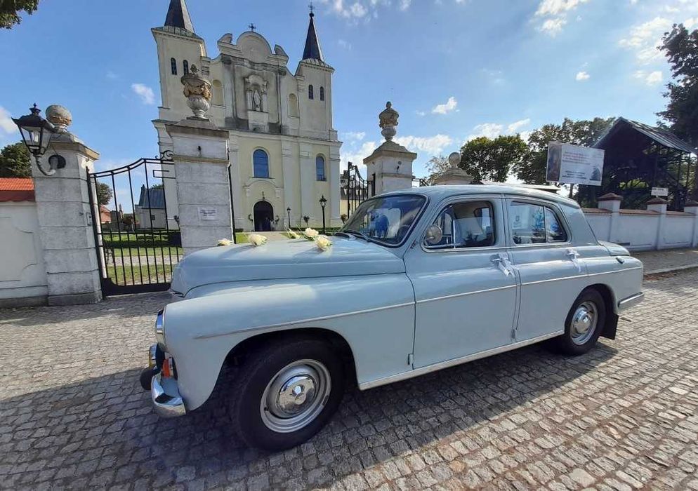 Samochód do ślubu auto do ślubu Warszawa 223 na ślub wesele zabytkowe