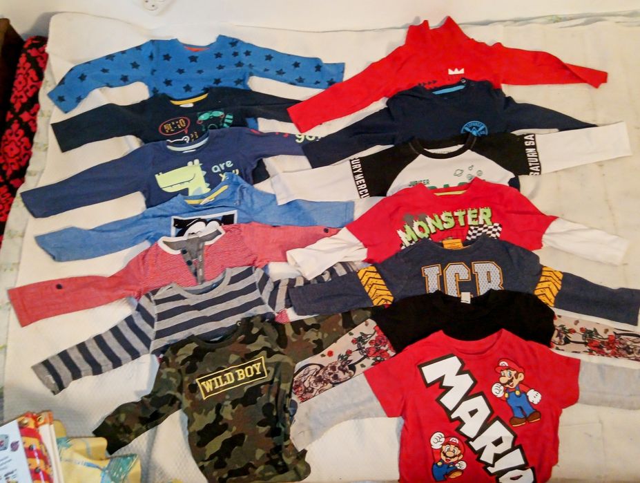 Duża paka 80-92 cm  78 sztuk  na 12-36M