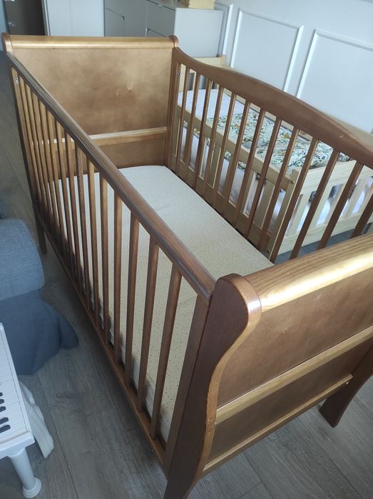 Łóżeczko niemowlęce woodies Noble cot 120x60 vintage