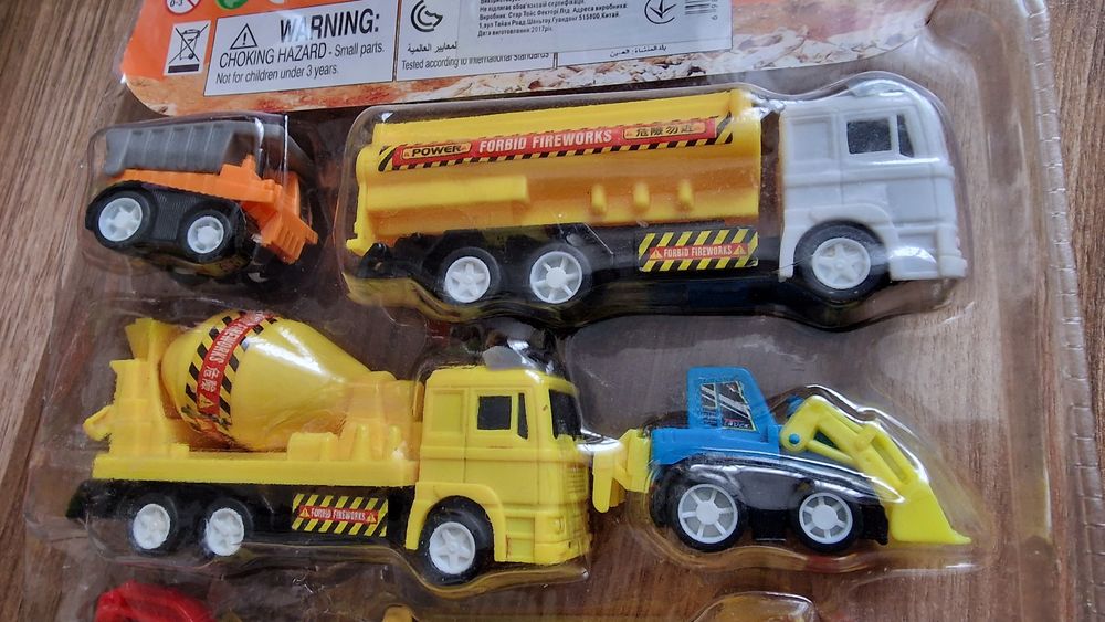 Игрушка, набор машинок, спецтехника