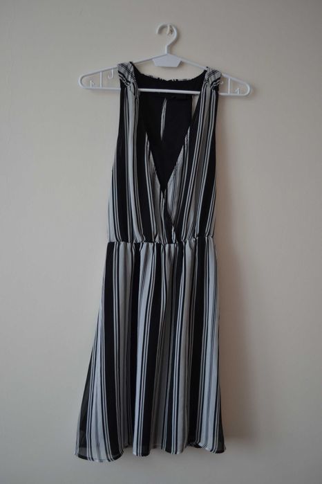 Sukienka w paski h&m XS S
