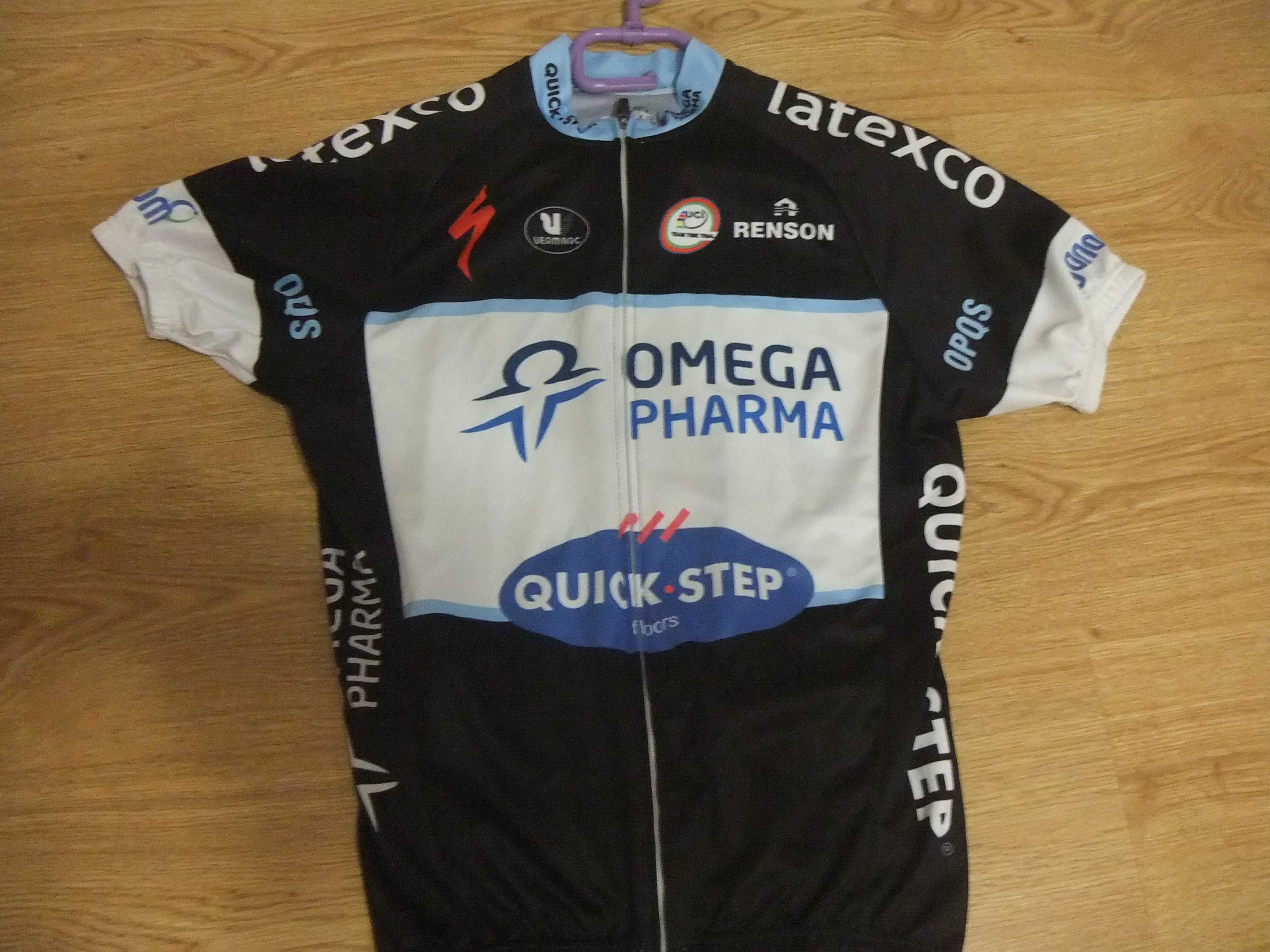 Strój-Szosa-kolarski-Rower-Ubranie latexo-Pharma-Omega M