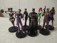 BATMAN - conjunto de 7 figuras de coleção editadas pela Eaglemoss