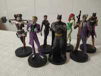 BATMAN - conjunto de 7 figuras de coleção editadas pela Eaglemoss