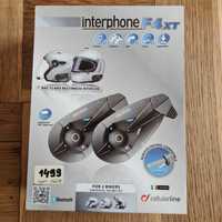 Intercom motocyklowy F4XT (komplet 2szt) plus kask NOLAN