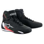 Buty motocyklowe krótkie ALPINESTARS Sektor Black/White/Fluo Red