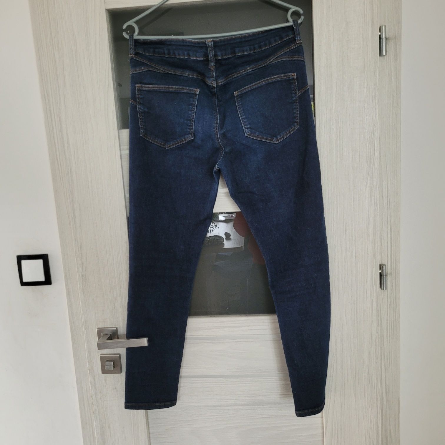 Spodnie jeansowe skinny rozm 40