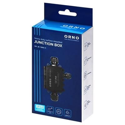 Puszka n/t HD IP68 0.75-4.0mm2 dławnice M20 M16