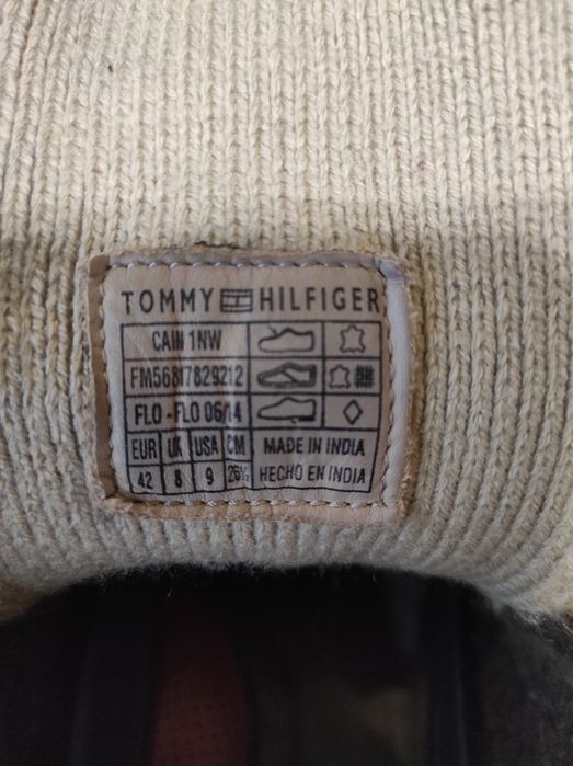 Ботинки зимние "TOMMY HILFIGER", 100 %оригинал, нат. кожа, р. 42