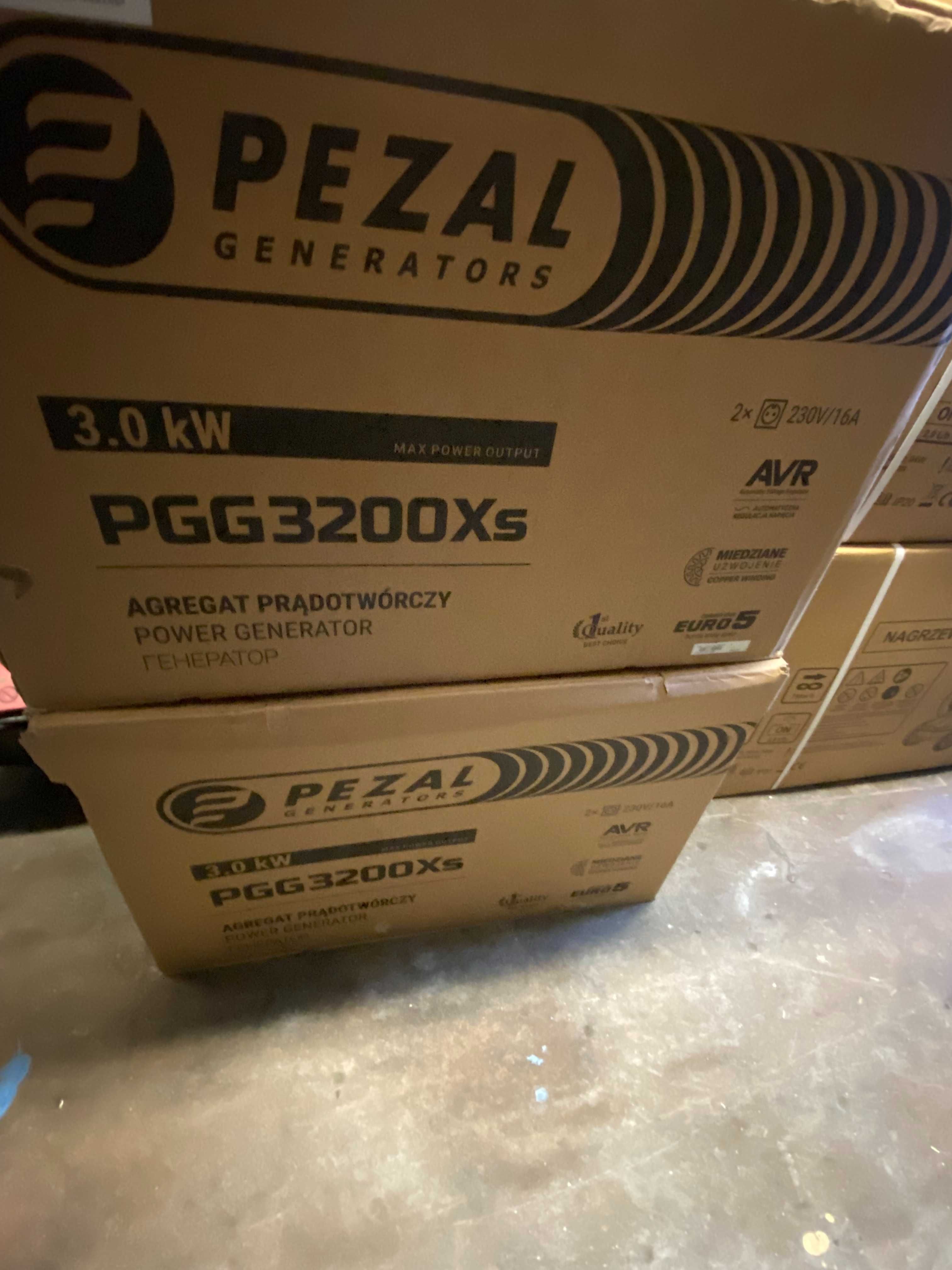 Agregat prądotwórczy Pezal PGG3200XS Nowy AVR 3.0 kW